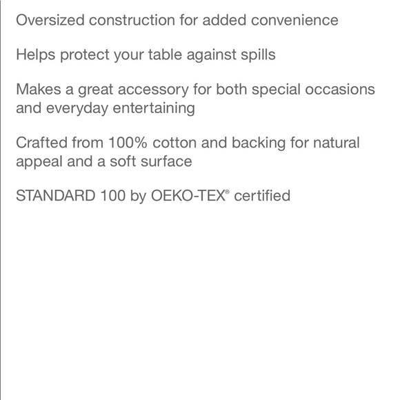 NEW Hearth & Hand Dobby rib knit Table Runner 6 ft - Picture 9 of 9